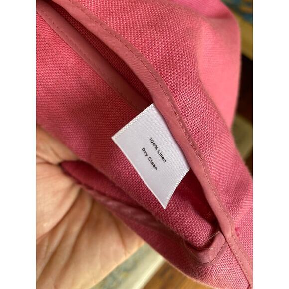 Handmade 100% Linen Berry Jacket Cottagecore Prairie Light Academia Spring Boho - Picture 9 of 16